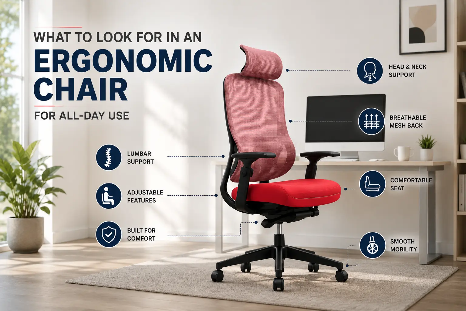 What to look for in an ergonomic chair