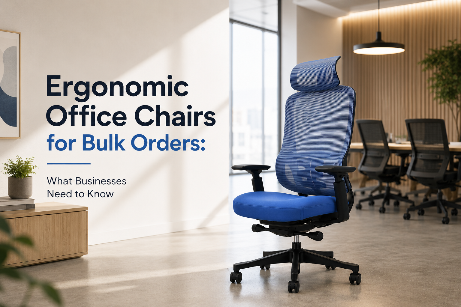 Ergonomic Office Chairs for Bulk Orders