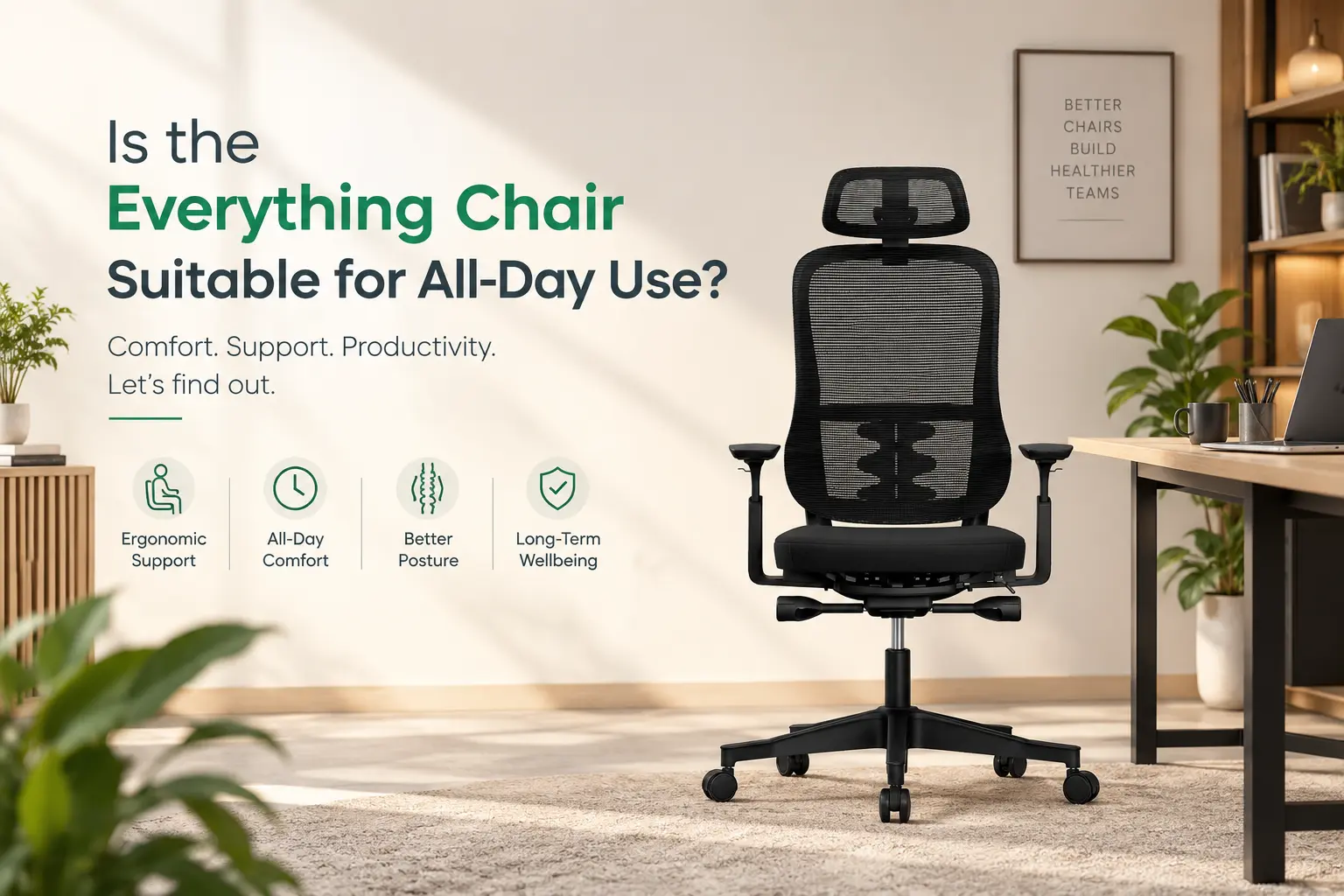 Is the Everything Chair Suitable for All-Day Use